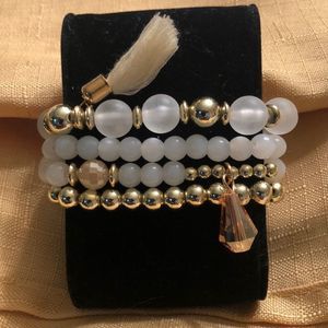 4 Pcs/set Fashion Bohemian Charm/Beaded Bracelet